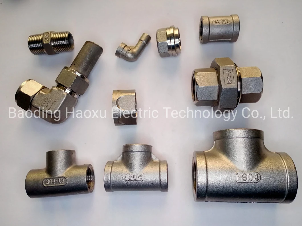 CF8 / AISI304 / 1.4301 Industrial Pipe Stainless Steel Parts