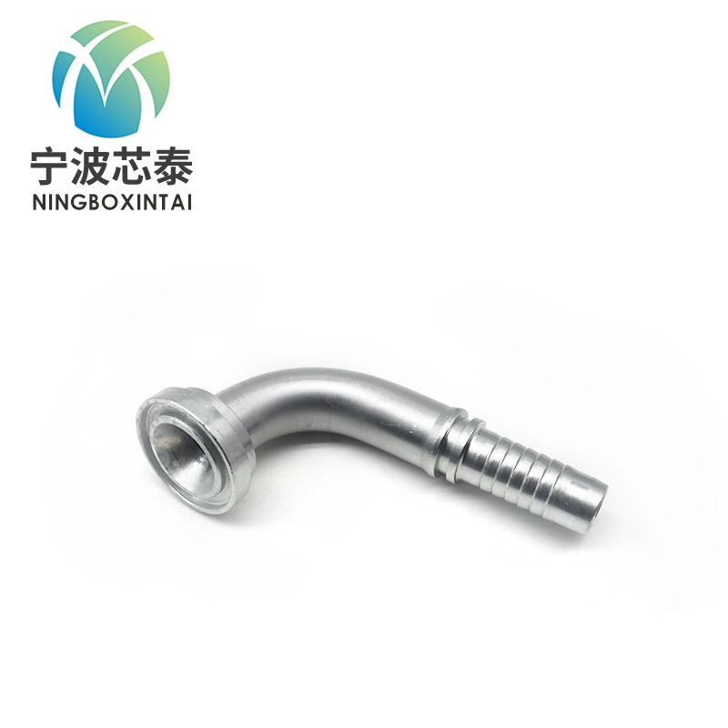 China Price Factory Ningbo Hydraulic System Hose Fittings and Couplings Adapters Carbon Steel Hydraulic Two-Piece Fittings Bsp