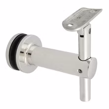 Support de main courante en acier inoxydable pour tuyau rond/support de main courante d'escalier